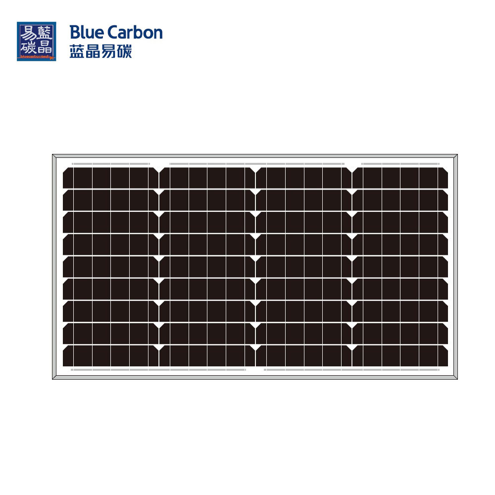 Panel Surya Monocrystalline 50 Wp Blue Carbon Indonesia 1529