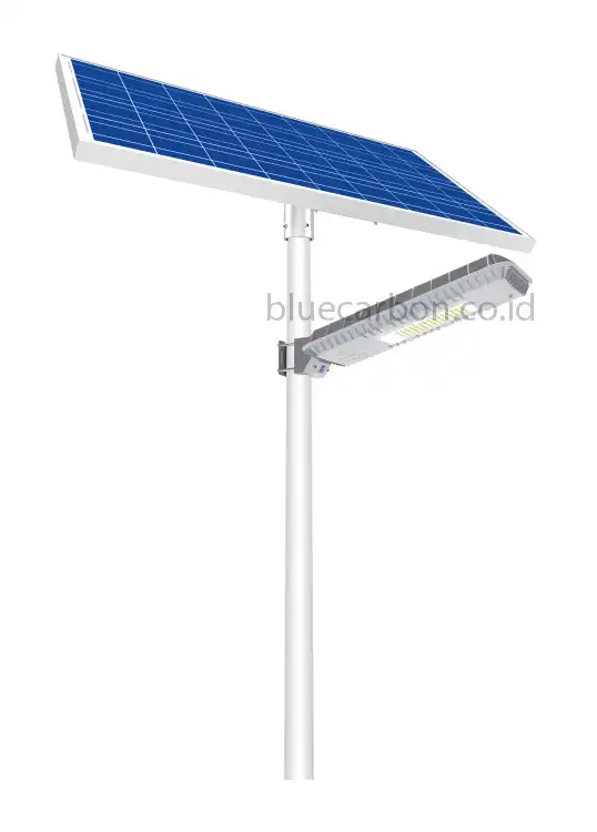Lampu Jalan Blue Carbon Blue Fire 70W Pole